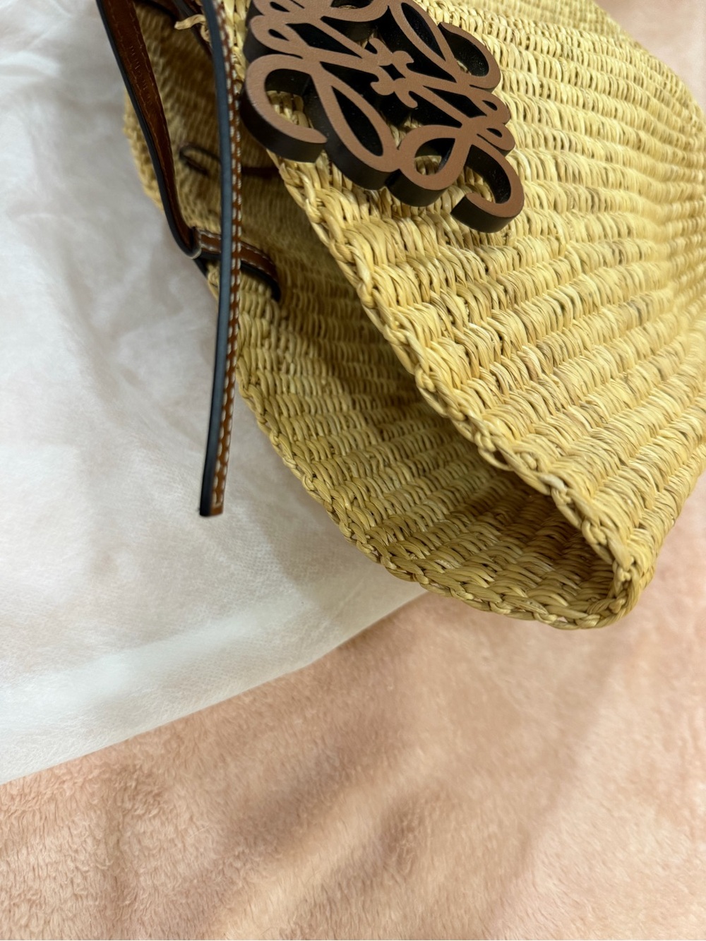 Loewe Shell Paula’s Ibiza Collection Woven Basket Bag Tote - Picture 7 of 12